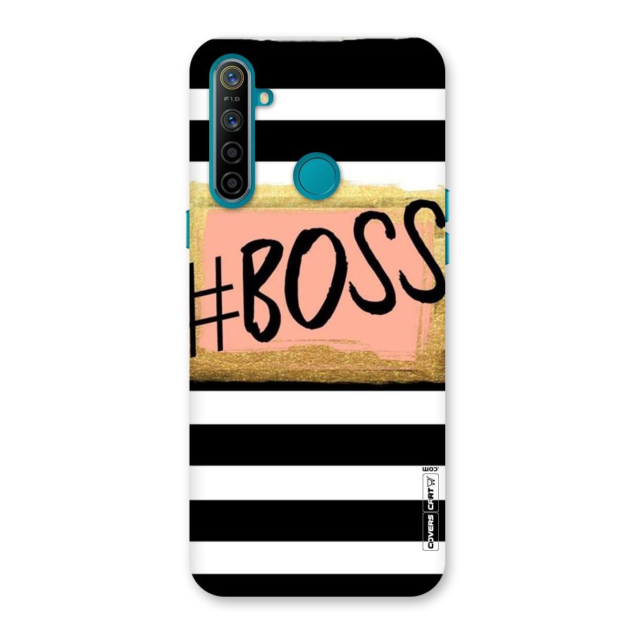 Boss Stripes Back Case for Realme 5i