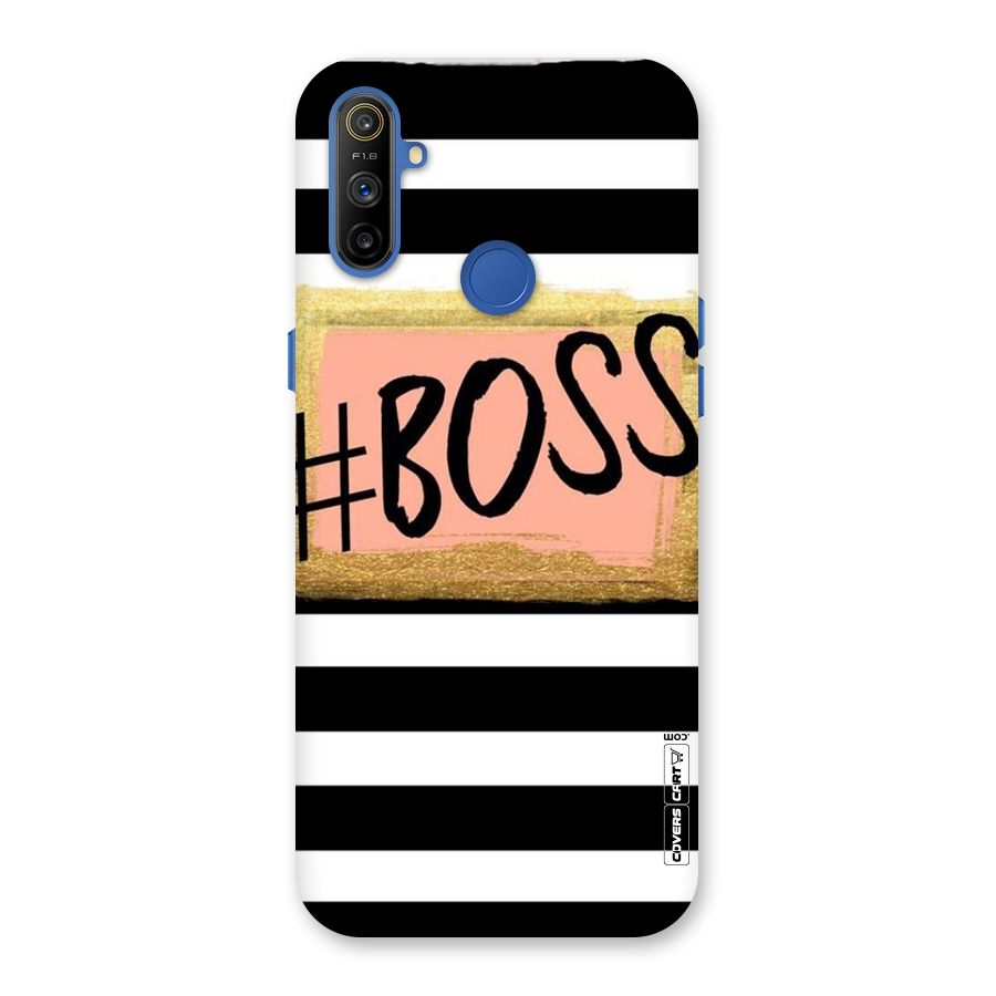 Boss Stripes Back Case for Realme Narzo 10A