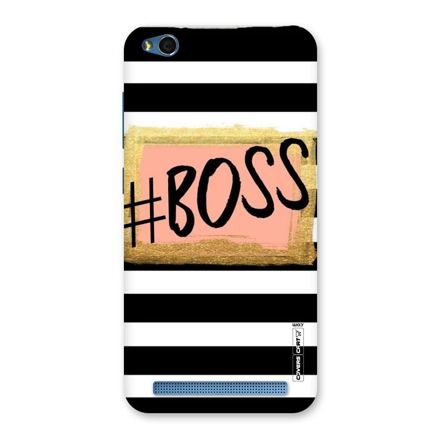 Boss Stripes Back Case for Redmi 5A