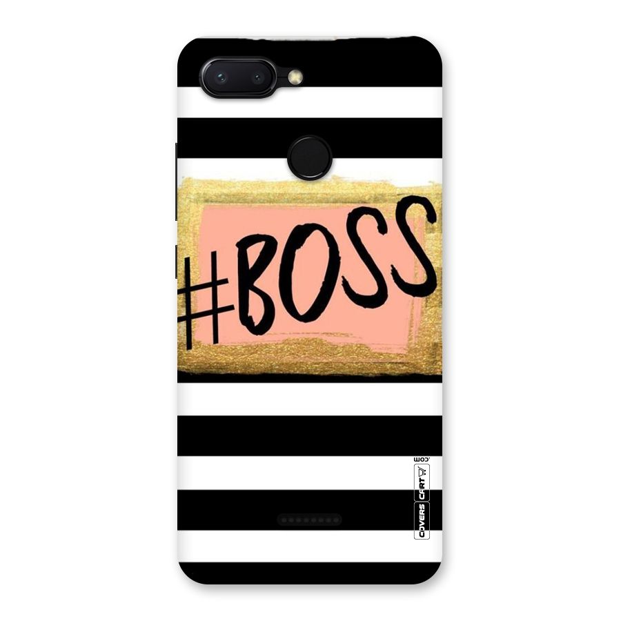 Boss Stripes Back Case for Redmi 6