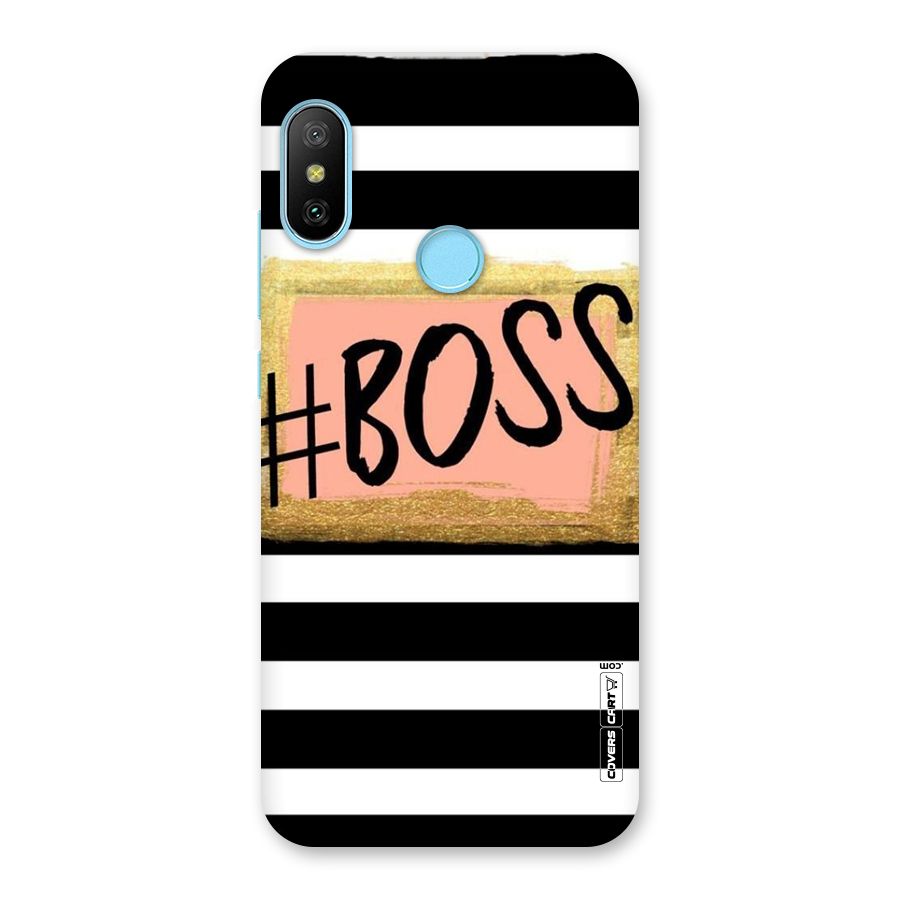Boss Stripes Back Case for Redmi 6 Pro