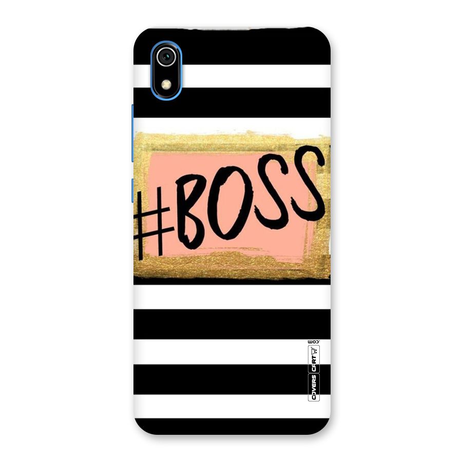 Boss Stripes Back Case for Redmi 7A