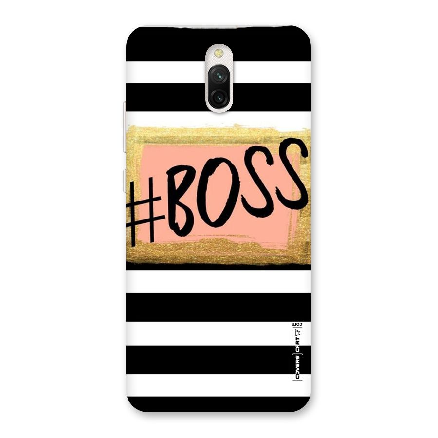 Boss Stripes Back Case for Redmi 8A Dual
