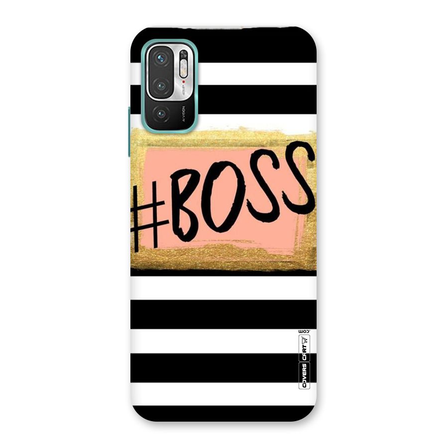 Boss Stripes Back Case for Redmi Note 10T 5G