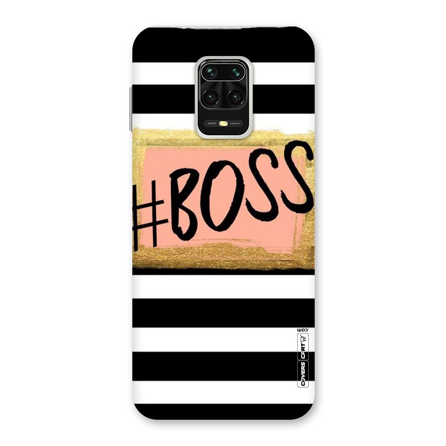 Boss Stripes Back Case for Redmi Note 9 Pro