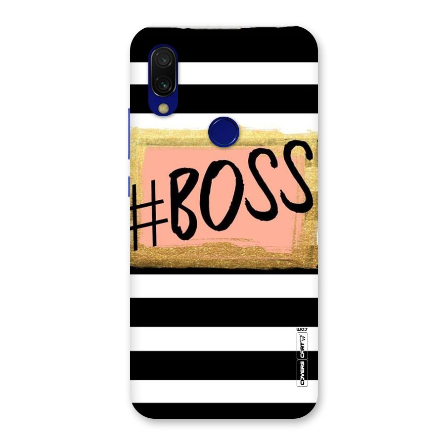 Boss Stripes Back Case for Redmi Y3
