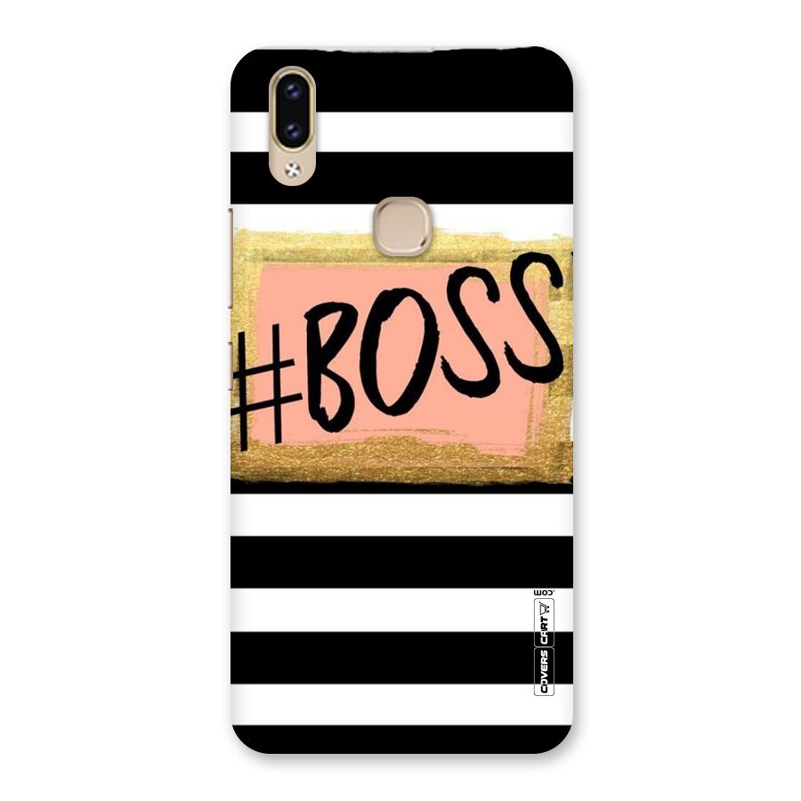 Boss Stripes Back Case for Vivo V9 Youth