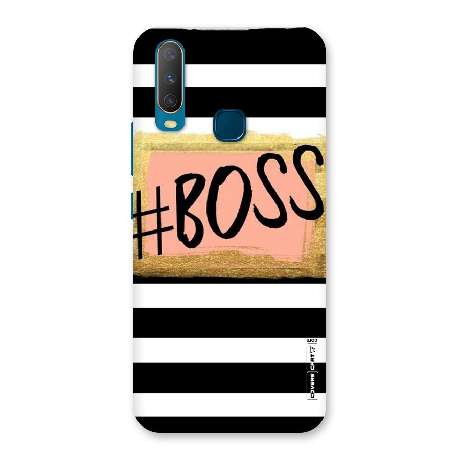 Boss Stripes Back Case for Vivo Y12