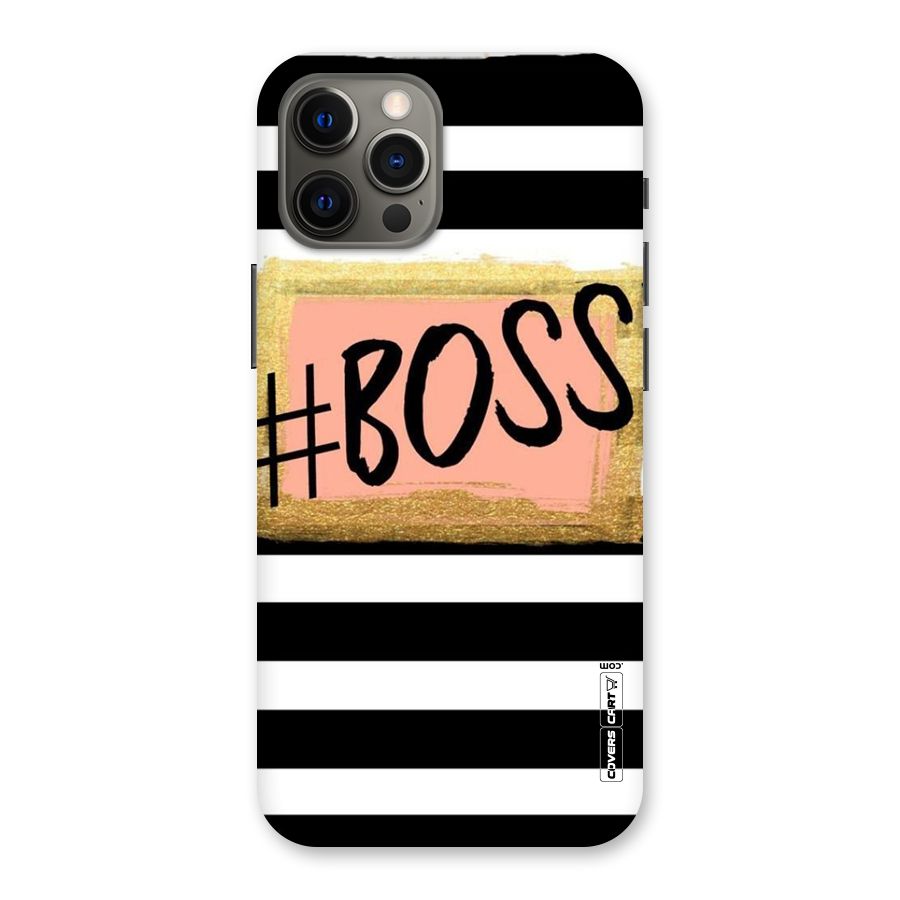 Boss Stripes Back Case for iPhone 12 Pro Max