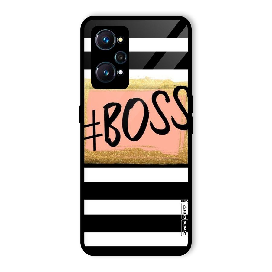 Boss Stripes Glass Back Case for Realme GT Neo2