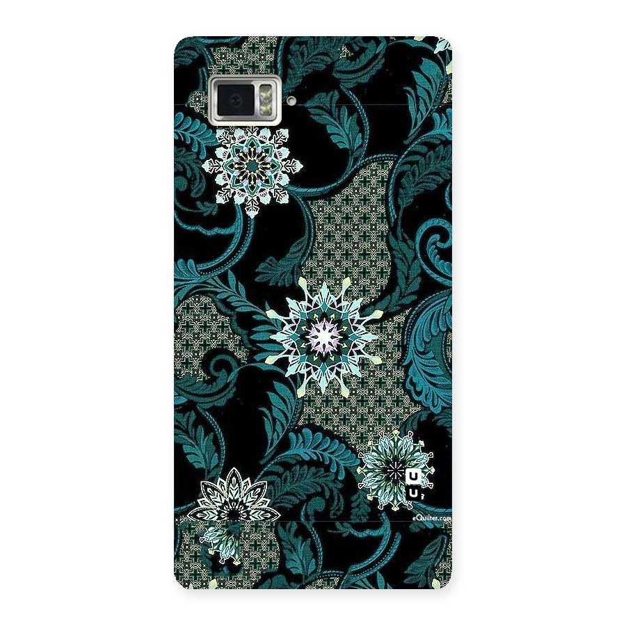Bottle Green Floral Back Case for Vibe Z2 Pro K920