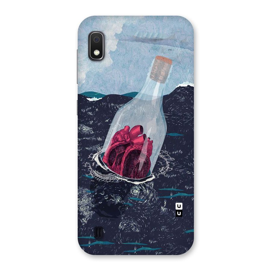 Bottle Heart Back Case for Galaxy A10