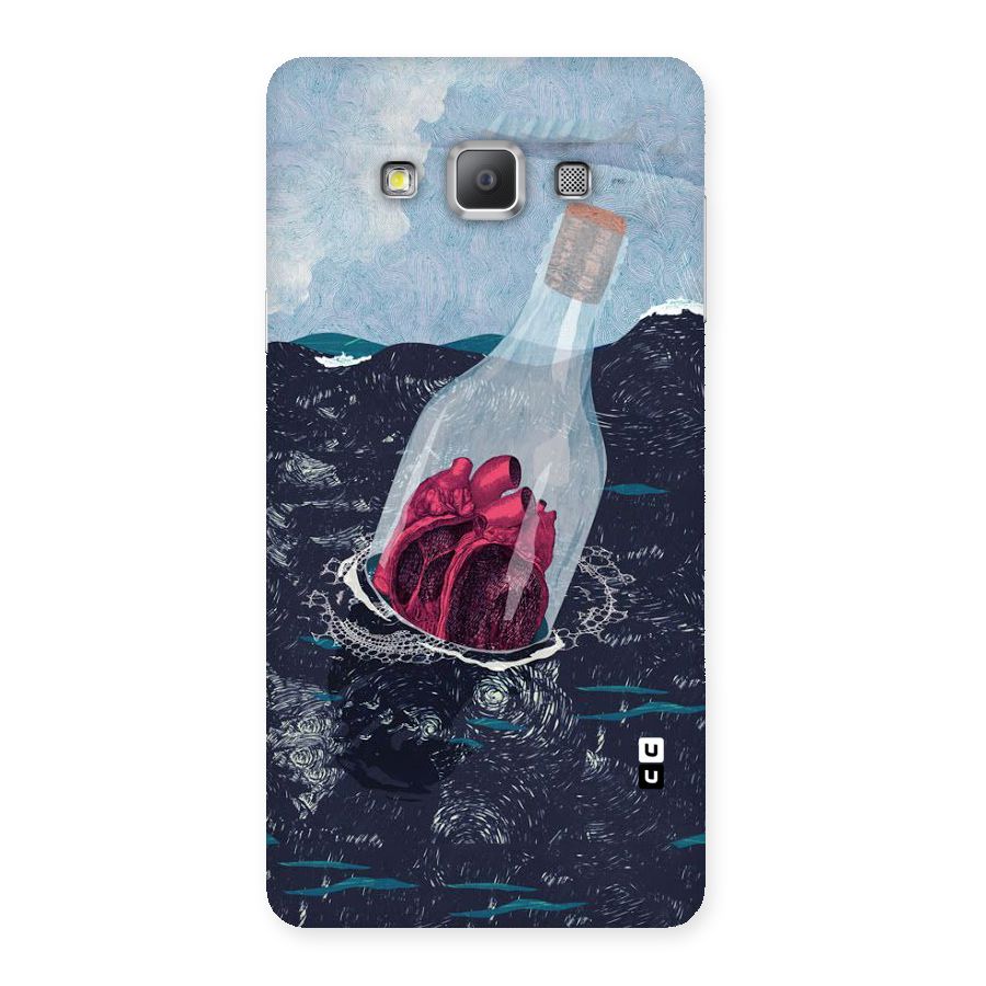 Bottle Heart Back Case for Galaxy A7