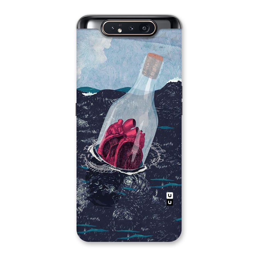 Bottle Heart Back Case for Galaxy A80