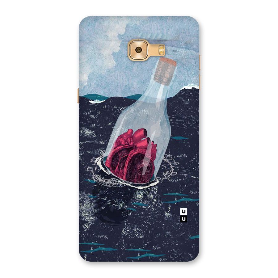 Bottle Heart Back Case for Galaxy C9 Pro