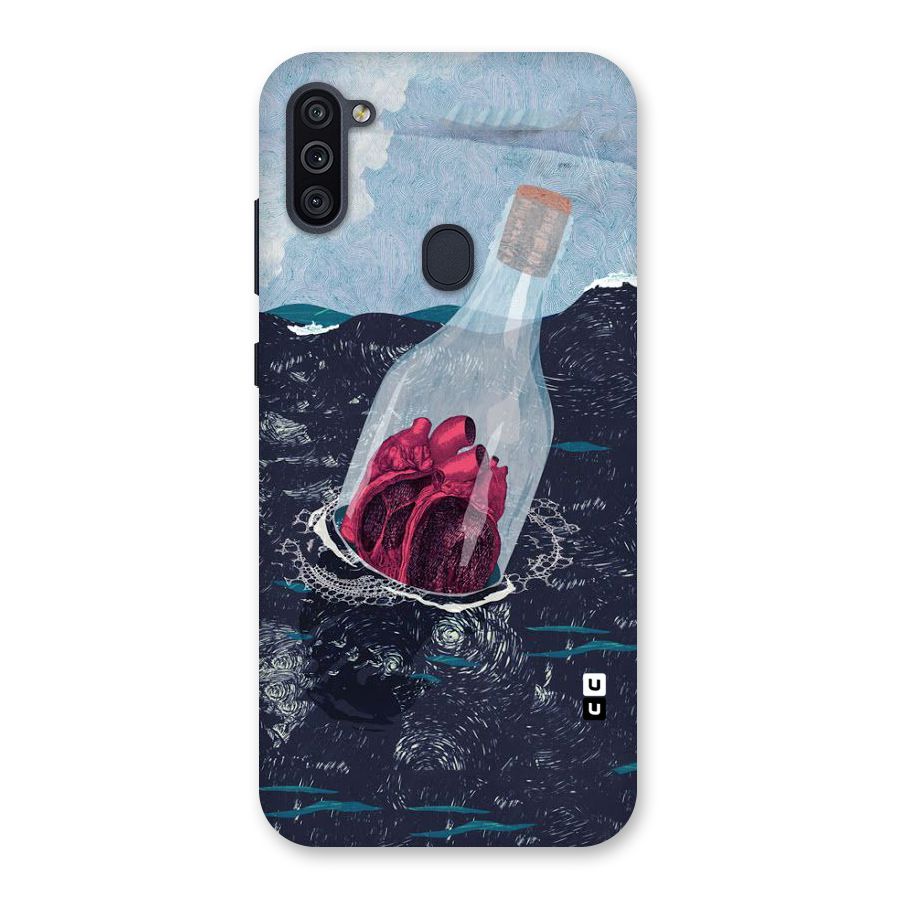 Bottle Heart Back Case for Galaxy M11