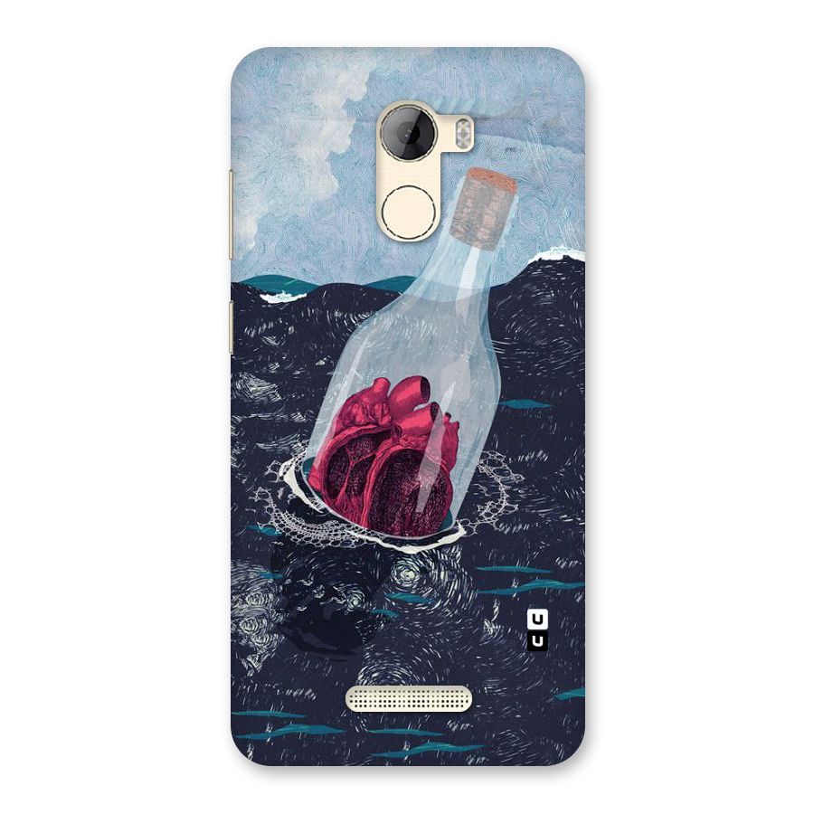 Bottle Heart Back Case for Gionee A1 LIte