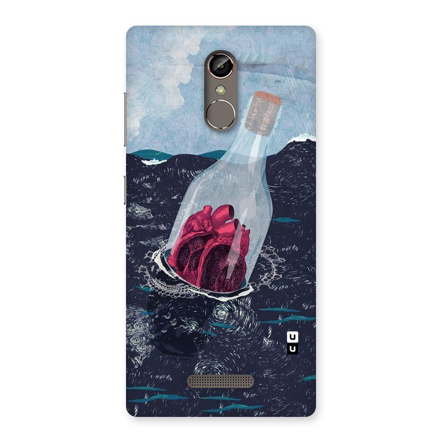 Bottle Heart Back Case for Gionee S6s