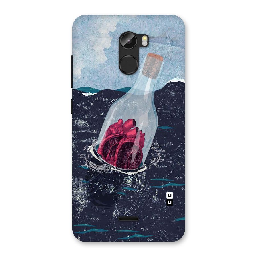 Bottle Heart Back Case for Gionee X1