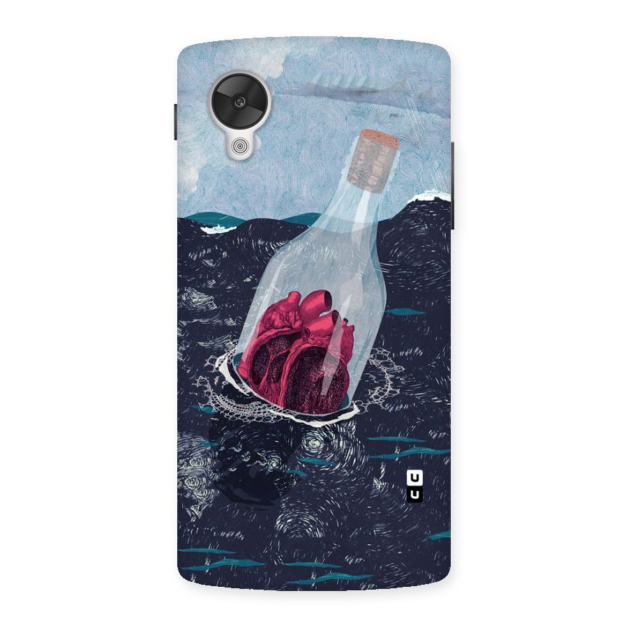 Bottle Heart Back Case for Google Nexsus 5