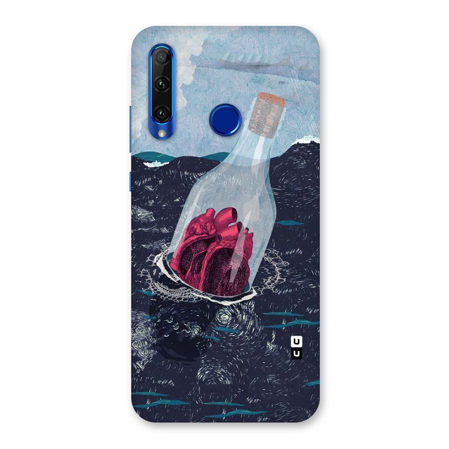 Bottle Heart Back Case for Honor 20i
