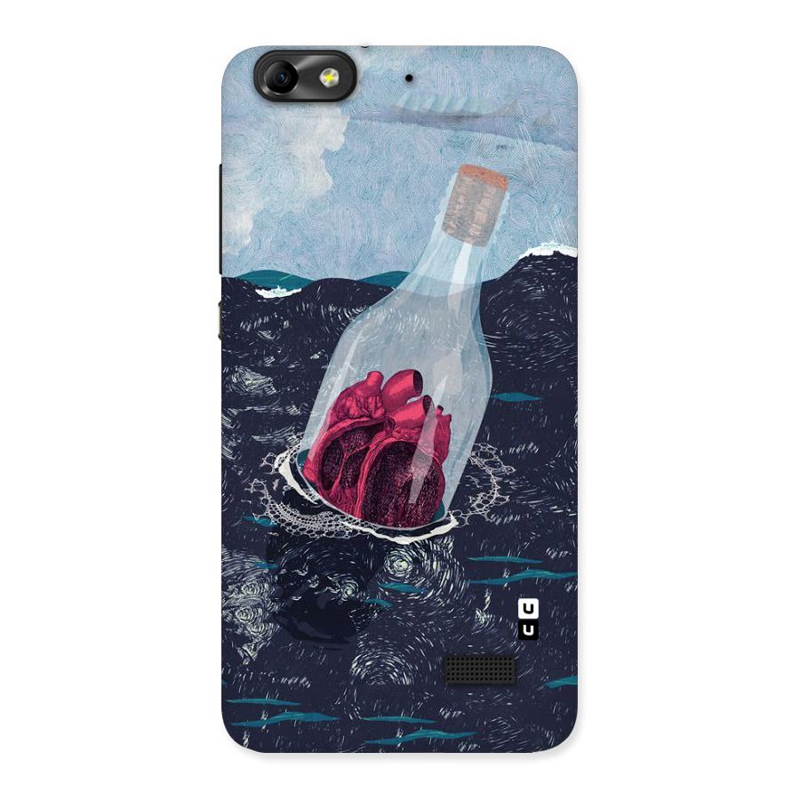 Bottle Heart Back Case for Honor 4C