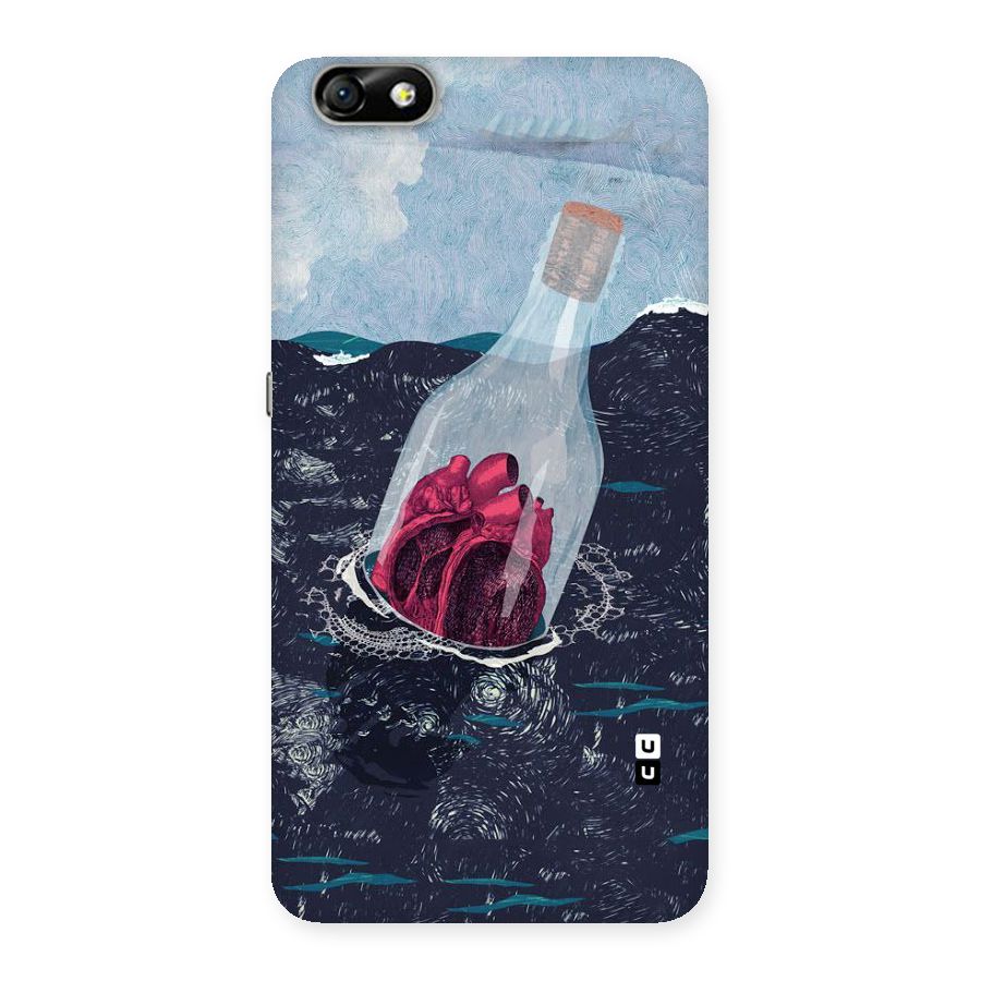 Bottle Heart Back Case for Honor 4X