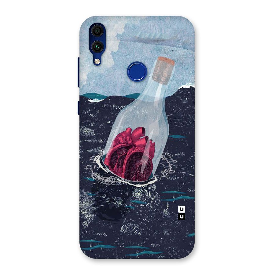 Bottle Heart Back Case for Honor 8C
