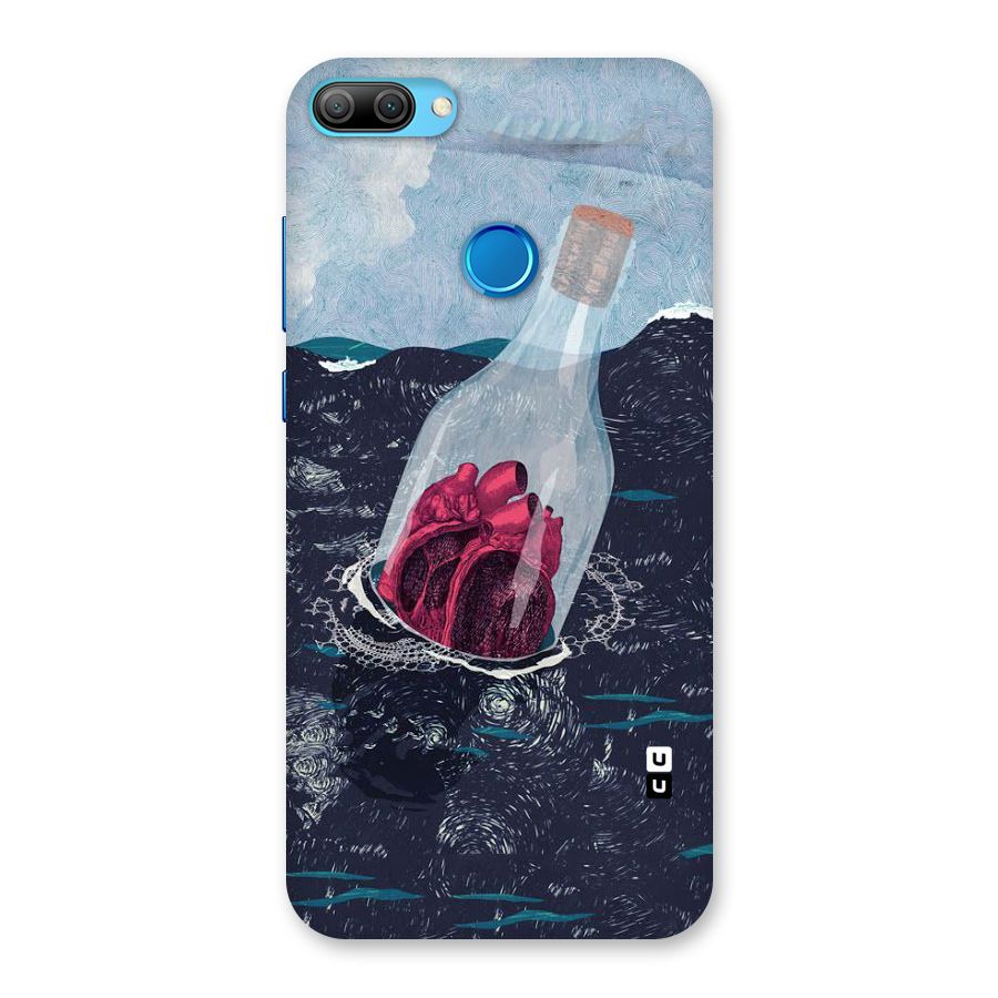Bottle Heart Back Case for Honor 9N