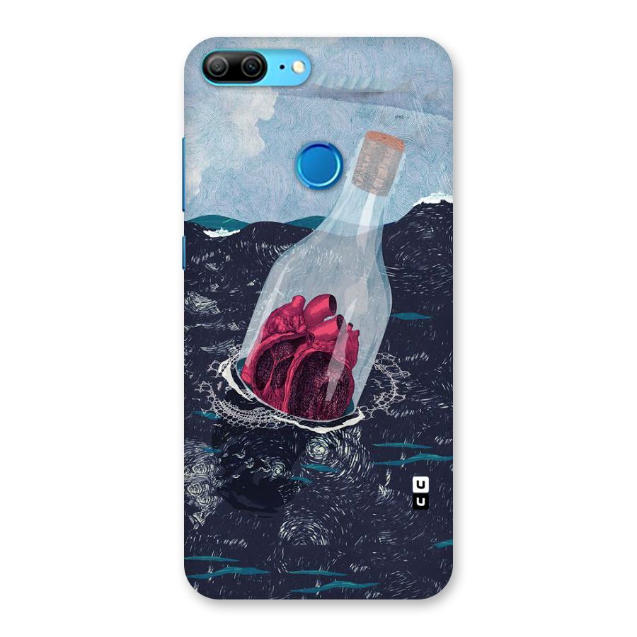Bottle Heart Back Case for Honor 9 Lite