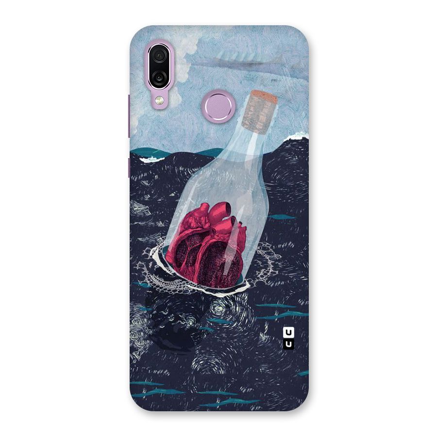 Bottle Heart Back Case for Honor Play