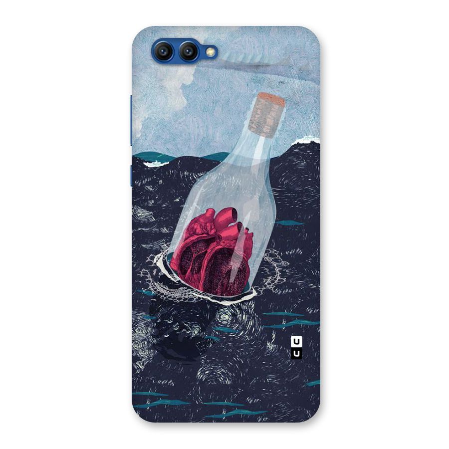 Bottle Heart Back Case for Honor View 10
