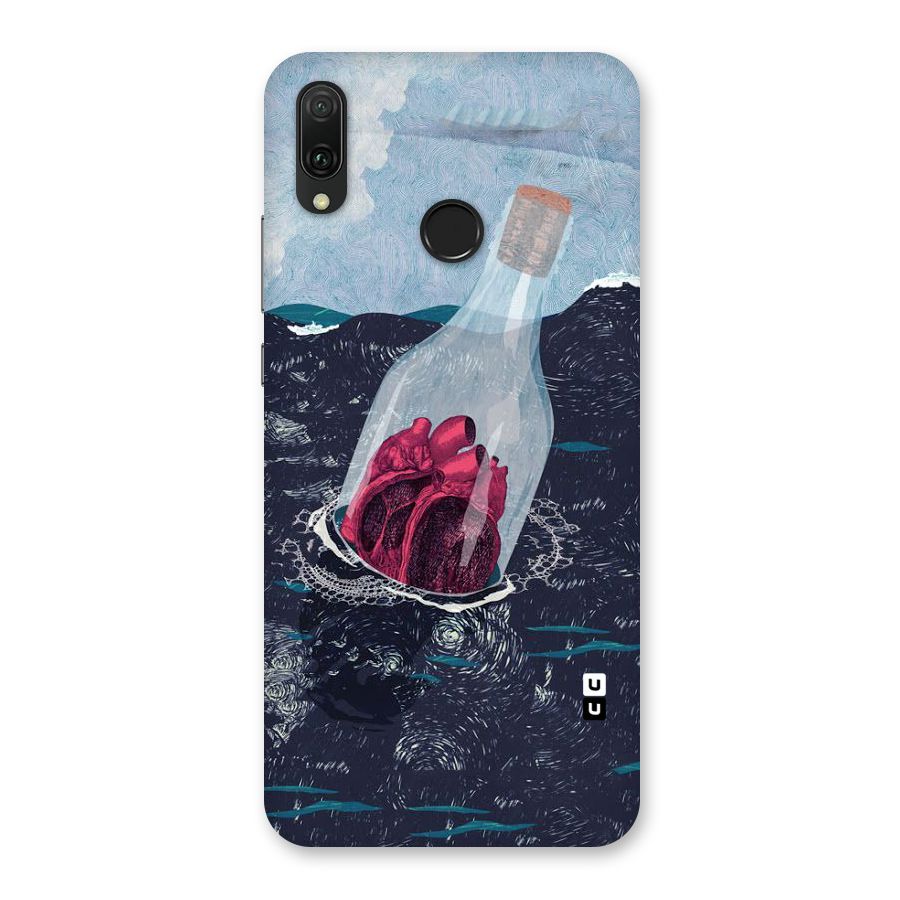 Bottle Heart Back Case for Huawei Y9 (2019)