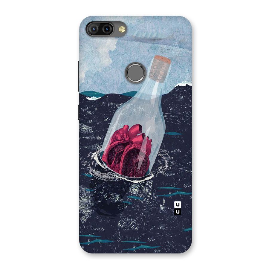 Bottle Heart Back Case for Infinix Hot 6 Pro