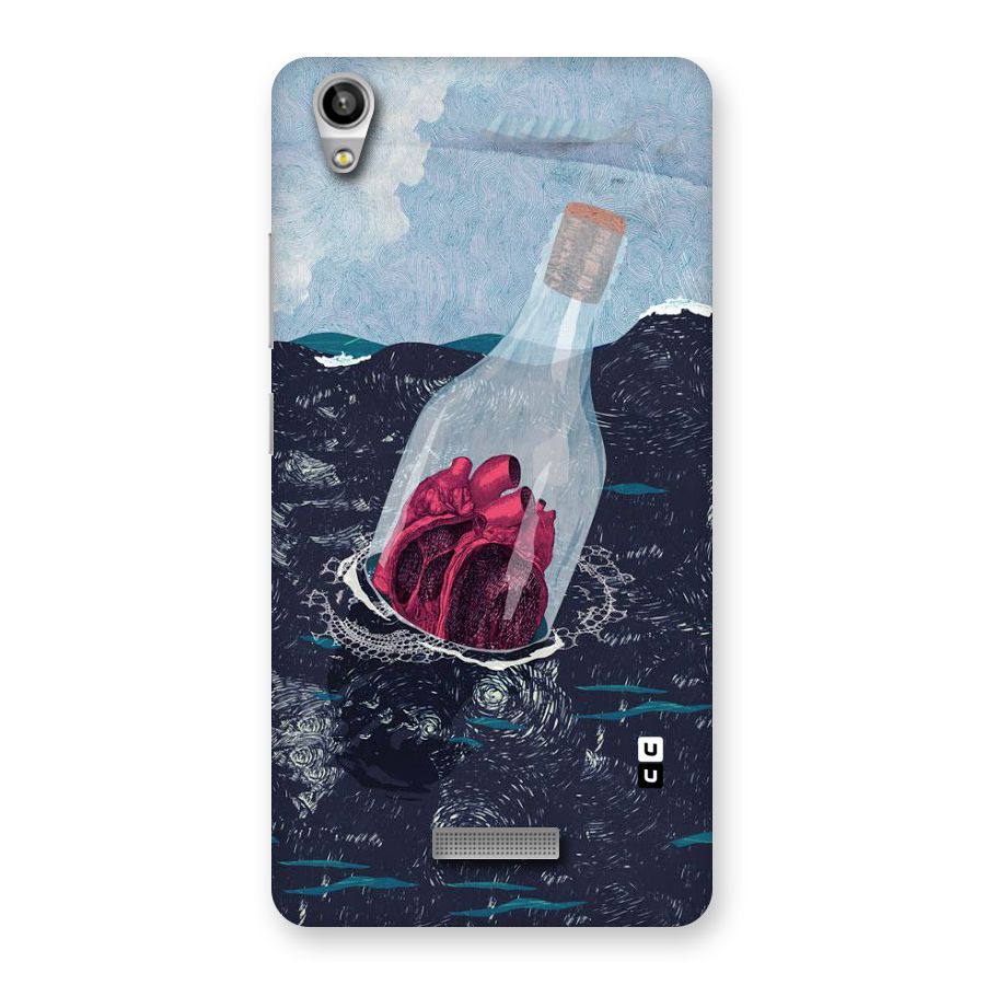 Bottle Heart Back Case for Lava-Pixel-V1