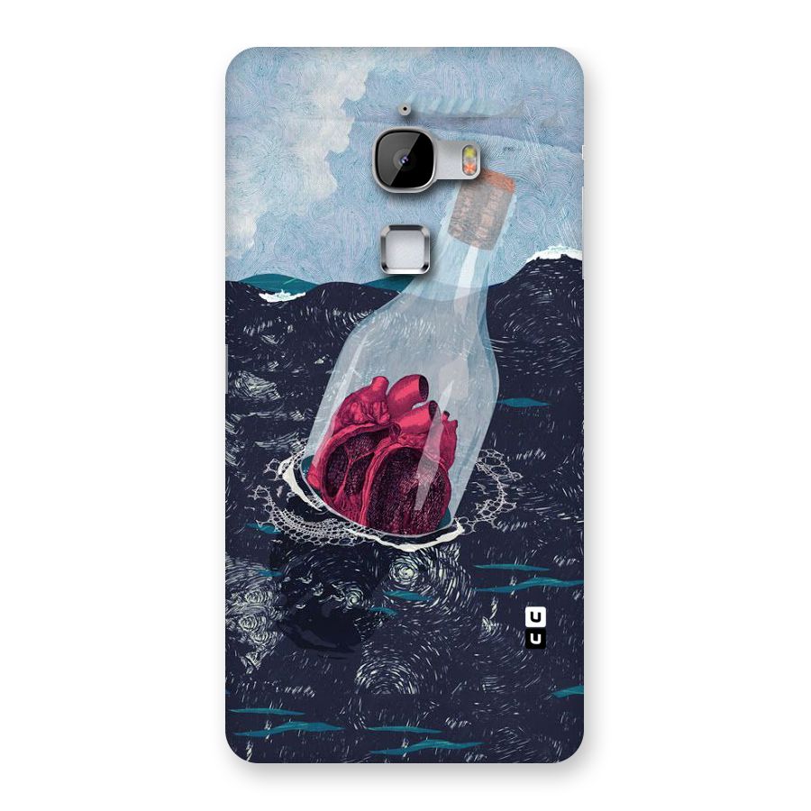 Bottle Heart Back Case for LeTv Le Max