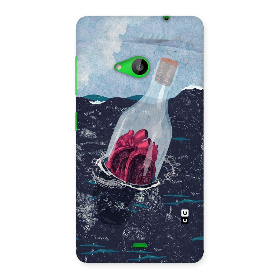 Bottle Heart Back Case for Lumia 535