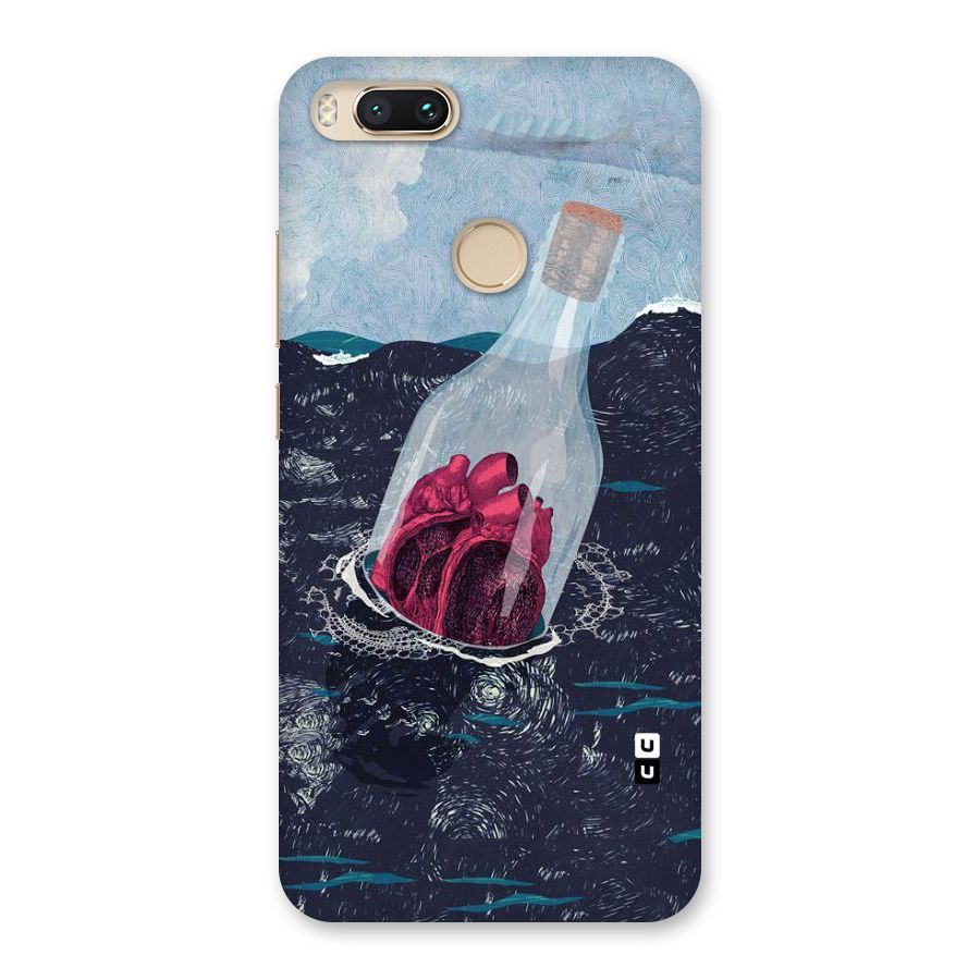 Bottle Heart Back Case for Mi A1