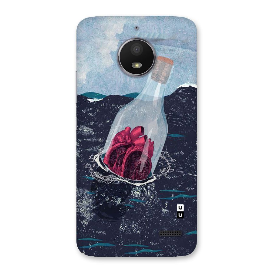 Bottle Heart Back Case for Moto E4