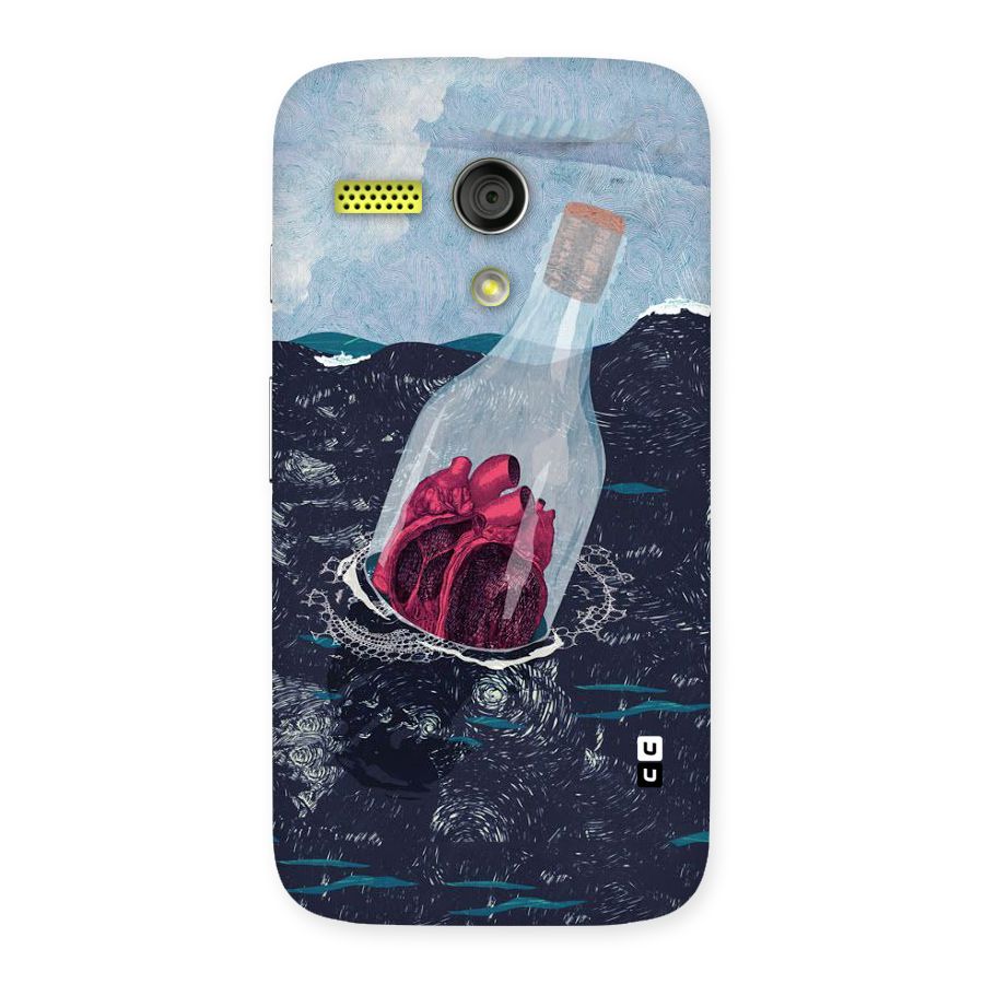 Bottle Heart Back Case for Moto G