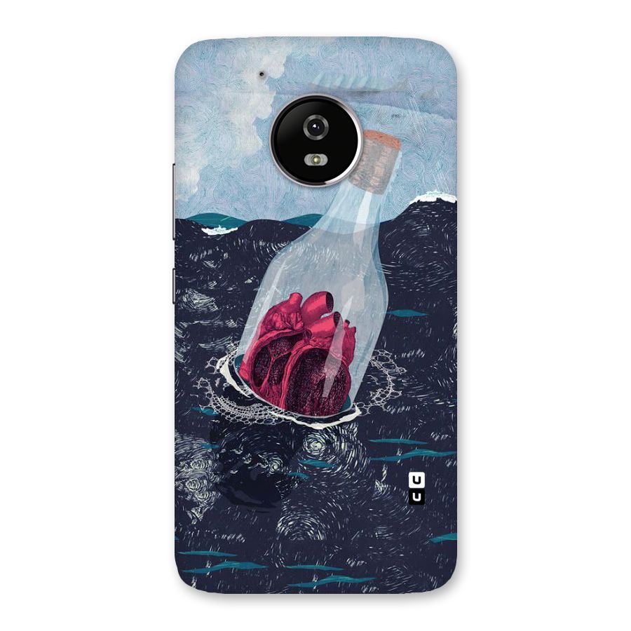 Bottle Heart Back Case for Moto G5