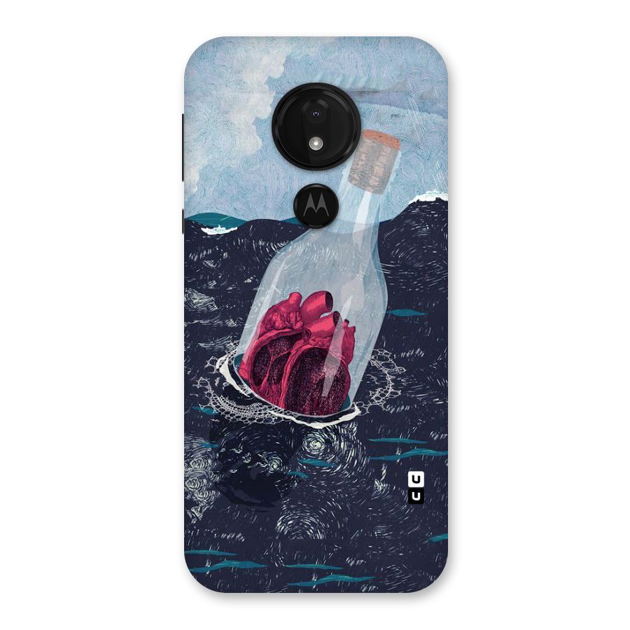 Bottle Heart Back Case for Moto G7 Power