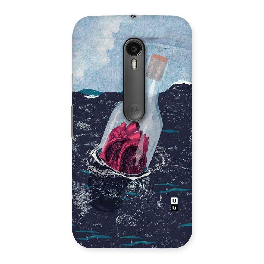 Bottle Heart Back Case for Moto G Turbo