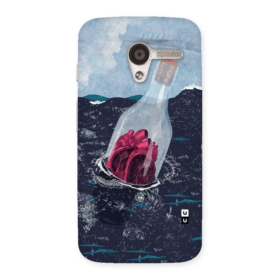 Bottle Heart Back Case for Moto X
