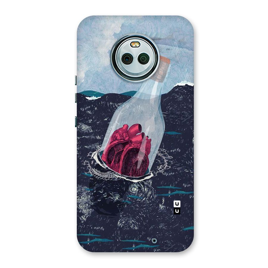 Bottle Heart Back Case for Moto X4
