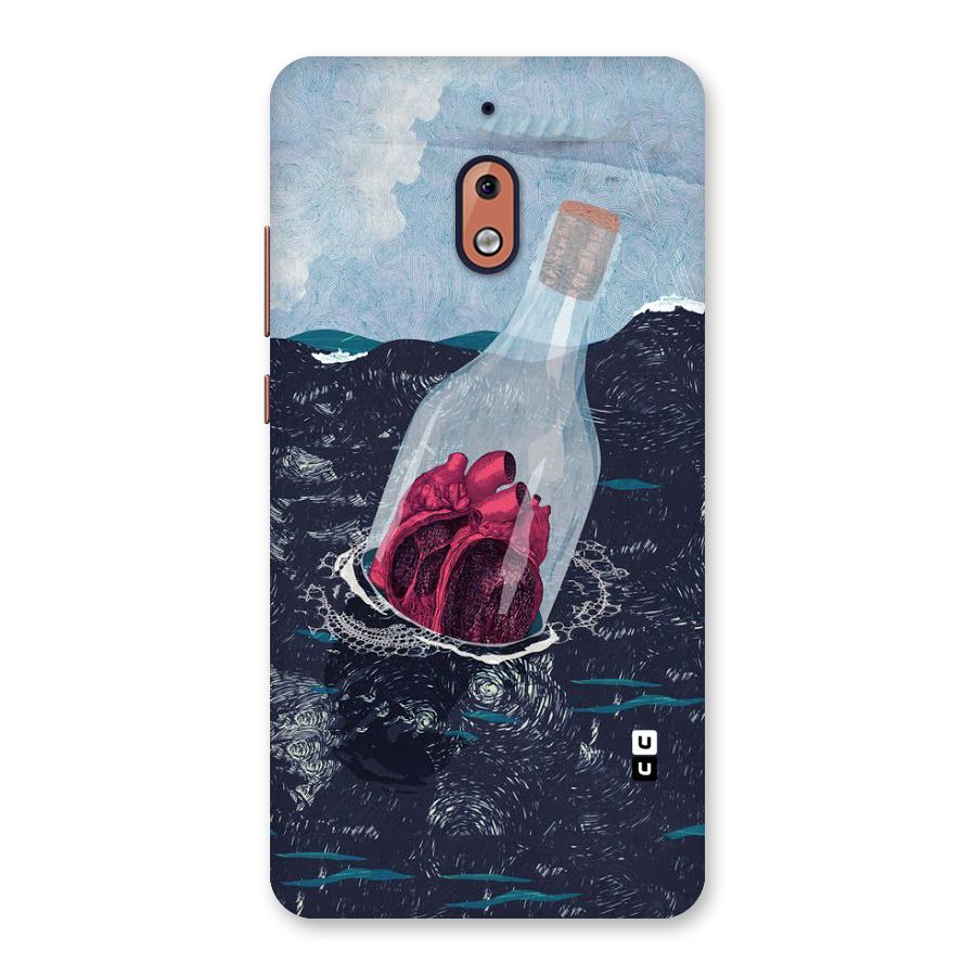 Bottle Heart Back Case for Nokia 2.1