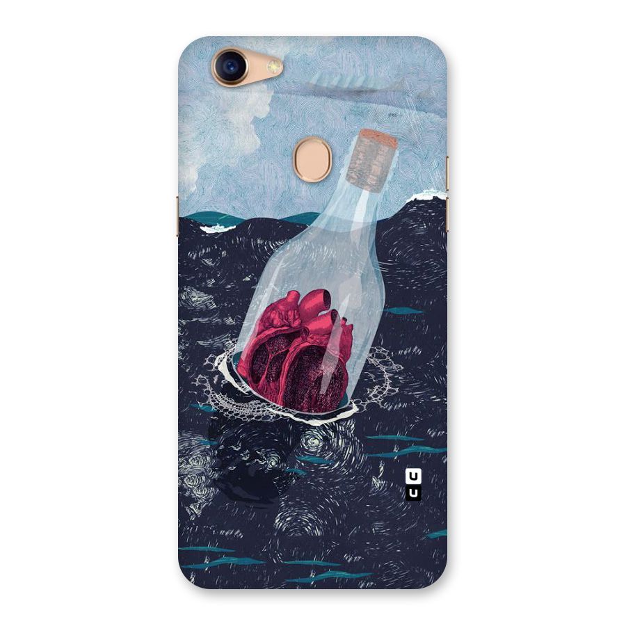 Bottle Heart Back Case for Oppo F5 Youth