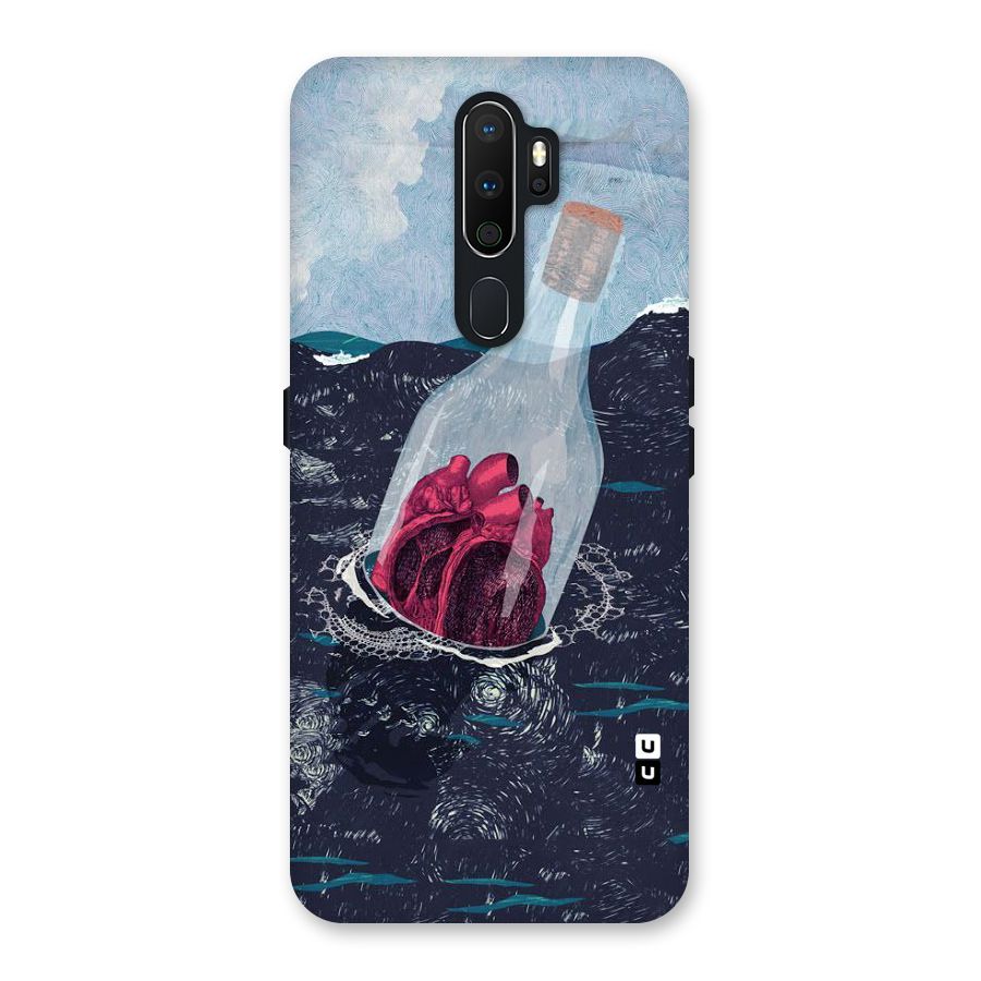 Bottle Heart Back Case for Oppo A5 (2020)