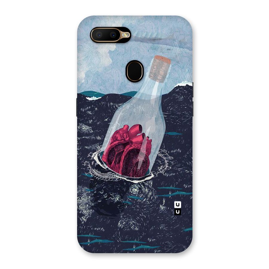 Bottle Heart Back Case for Oppo A5s