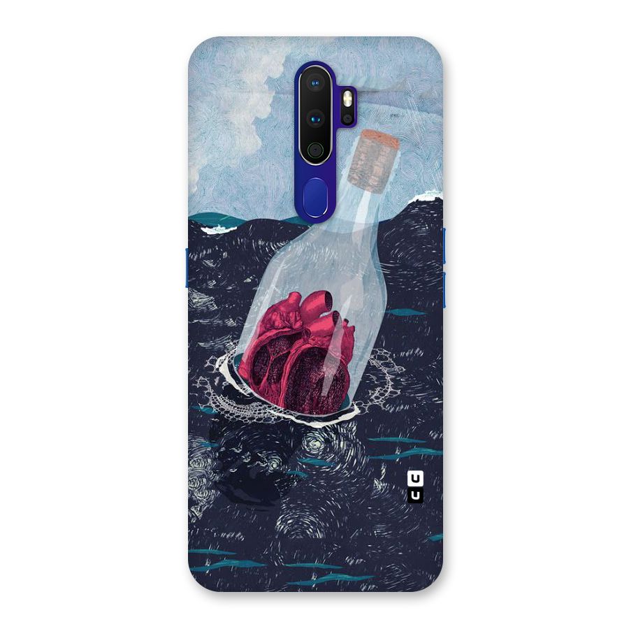 Bottle Heart Back Case for Oppo A9 (2020)